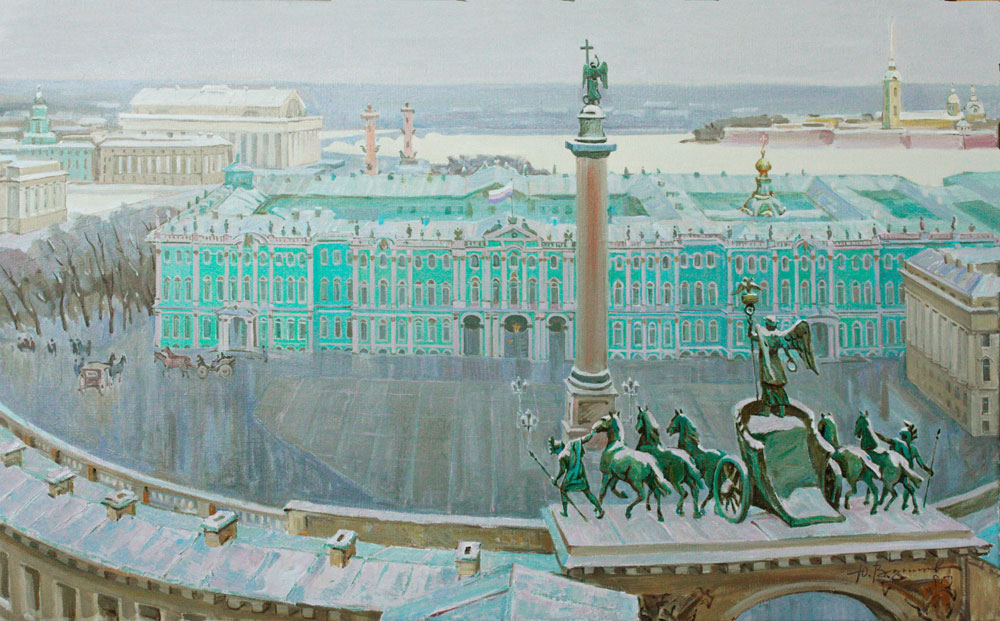 Исторический центр санкт петербурга рисунок