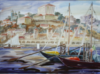 Portugal. Boats in Porto